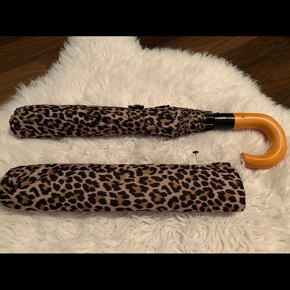 Kate Spade Leopard Umbrella
